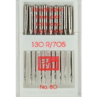 151543 Nähmaschinennadeln 130/705 Standard 80 - DOS á 10 ST