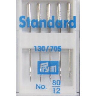 152138 Nähmaschinennadeln 130/705 Standard 80 - DOS á 5 ST