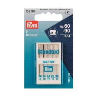 Abverkauf - 152167 Nähmaschinennadeln 130/705 Standard 60-90 - KTE á 5 St - RESTBESTAND - ERSATZ 154391