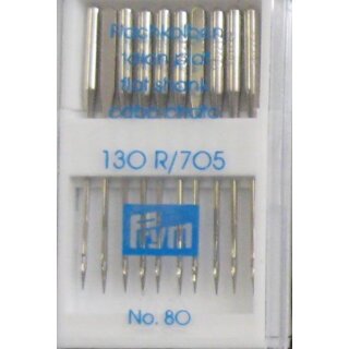 152292 Nähmaschinennadeln 130/705 Standard 80 - DOS á 10 ST