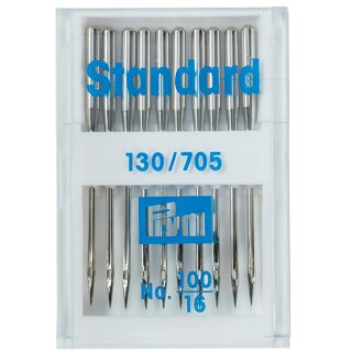 152294 Nähmaschinennadeln 130/705 Standard 100 - DOS á 10 ST
