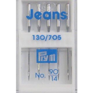 152460 Nähmaschinennadeln 130/705 Jeans 90 - DOS á 5 ST