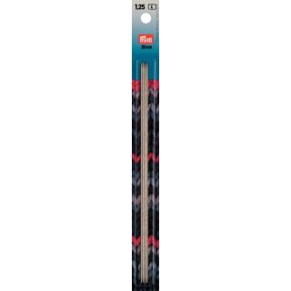 171232 Strumpfstricknadeln ST 20 cm 1,25 mm silberfarbig - KTE á 5 ST