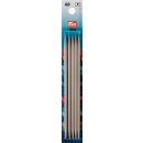 191365 Strumpfstricknadeln ALU 15 cm 4,00 mm grau - KTE...