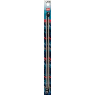 191437 Jackenstricknadeln ALU 30 cm 5,50 mm grau - KTE á 2 ST