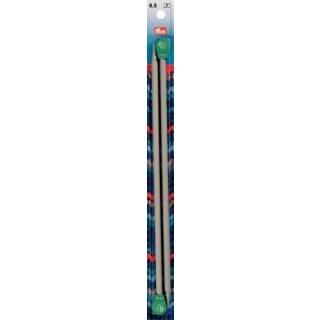 191439 Jackenstricknadeln ALU 30 cm 6,50 mm grau - KTE á 2 ST