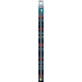 191459 Jackenstricknadeln ALU 35 cm 3,25 mm grau - KTE á 2 ST