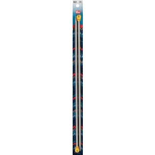 191480 Jackenstricknadeln ALU 40 cm 6,00 mm grau - KTE á 2 ST