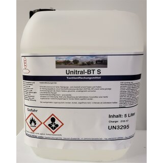 Unitral-BTS 5 Liter Reinigungsmittel für Pistolen