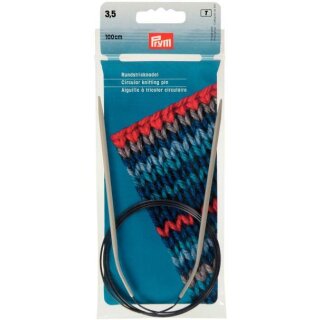 211221 Rundstricknadeln ALU 100 cm 2,50 mm grau - BTL á 1 ST