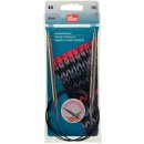 212214 Rundstricknadeln MS 80 cm 8,00 mm silberfarbig -...