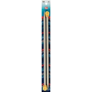 218220 Jackenstricknadeln KST 35 cm 9,00 mm grau - KTE á 2 ST