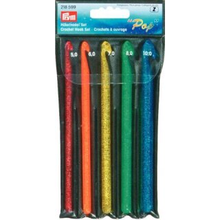 218599 Häkelnadel Set Pop 5,0 - 10,0 mm - SET á 5 ST