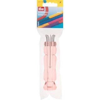 225109 Strickpüppchen Acryl transparent - KTE á 1 ST