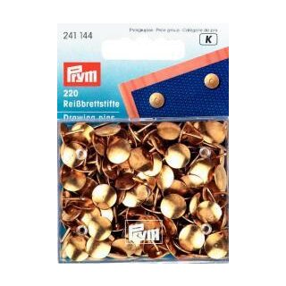 241144 Reißbrettstifte EIS goldfarbig - DOS á 220 ST