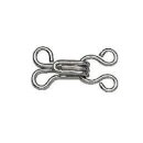 Abverkauf -261216 Haken und Augen V2A 3 silberfarbig -...