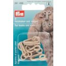 261456 Pelzhaken und Augen ST beige - KTE á 3 ST
