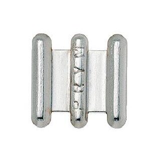 265811 NF-Hosenhaken und Stege ST 13 mm silberfarbig/brüniert - KTE á 4 ST
