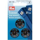 341172 Annäh-Druckknöpfe MS 21 mm schwarz - KTE...