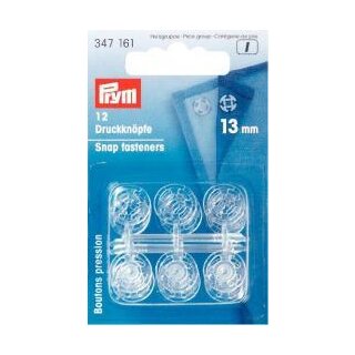 347161 Annäh-Druckknöpfe KST 13 mm transparent - KTE á 12 ST