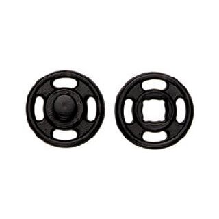 347169 Annäh-Druckknöpfe KST 10 mm schwarz - KAR á 1000 ST