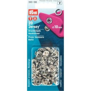 390106 NF-Nachfüllp. für 390107 MS Zackenring 10 mm silberfarbig - KTE á 20 ST