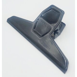 Stoffklammer Breite 12,5 cm -  silber oder schwarz lackiert