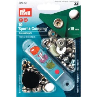 390202 NF-Nachfüllp. für 390201 MS 15 mm silberfarbig - KTE á 10 ST