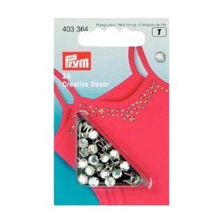 403364 Creativ Decor Strass MS 5 mm silberfarbig - KTE á 24 ST