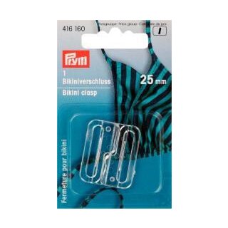 416160 Bikini- und Gürtelverschluss KST 25 mm transparent - KTE á 1 ST