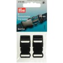 416340 Steckschnallen stark KST 16 mm schwarz - KTE...