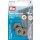 416472 Magnet-Annähknöpfe 19 mm altmessing - KTE á 3 ST