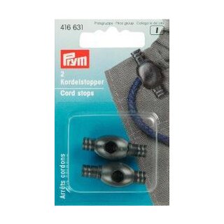 416631 Kordelstopper klein KST schwarz - KTE á 2 ST