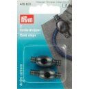 416631 Kordelstopper klein KST schwarz - KTE á 2 ST