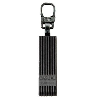 482140 Fashion-Zipper Casual schwarz - KTE á 1 ST