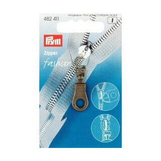 482411 Fashion-Zipper Öse altmessing - KTE á 1 ST