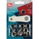 541370 Ösen und Scheiben MS 11,0 mm silberfarbig -...