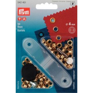 542401 Ösen MS 4,0 mm goldfarbig - KTE á 50 ST