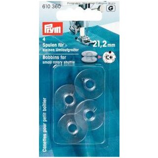 610360 Nähmaschinenspulen KST kleiner Umlaufgreifer 21,2 mm - KTE á 4 ST