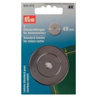 610472 Ersatzklingen für Rollschneider 45 mm - KTE á 3 ST