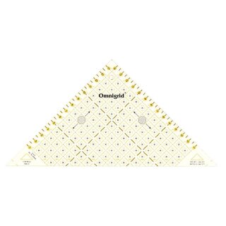 611314 Flottes Dreieck 1/2 Quadrat cm Omnigrid - ST á 1 ST