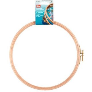 611678 Stickrahmen Buchenholz mit Schraube 8 mm x 22 cm - KTE á 1 ST