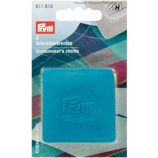 611816 Schneiderkreide-Platten gelb/blau - DOS á 2 ST