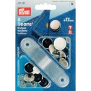 622240 NF-Jeans-Knöpfe glatt MS 17 mm silberfarbig -...