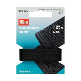 900300 - Hosenschonerband schwarz - KTE á 1,25 m