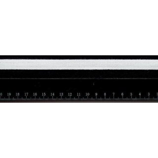 901610 Baumwollband kräftig 20 mm weiß - KAS á 30 M