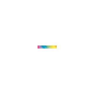 903699 Schrägband Duchesse 40/20 mm regenbogen - KAS á 30 M