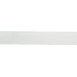 904621 Baumwollband 20 mm weiß - KTE á 3 M
