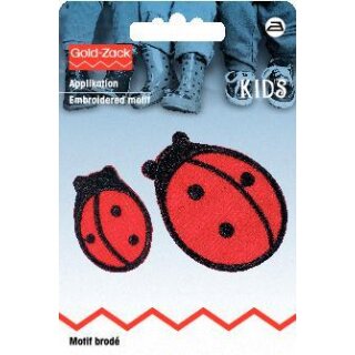 925247 Applikation Marienkäfer klein, groß - KTE á 2 ST