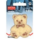 Abverkauf - 925262 Applikation Teddy klein Flausch beige...